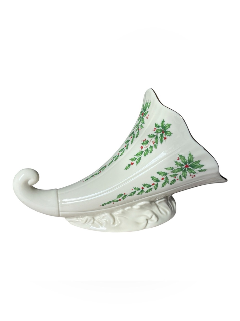 Lenox Holiday Cornucopia - Holly & Berries